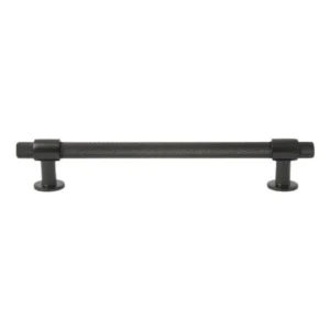 black knurled bar handle 160cc (no.148)