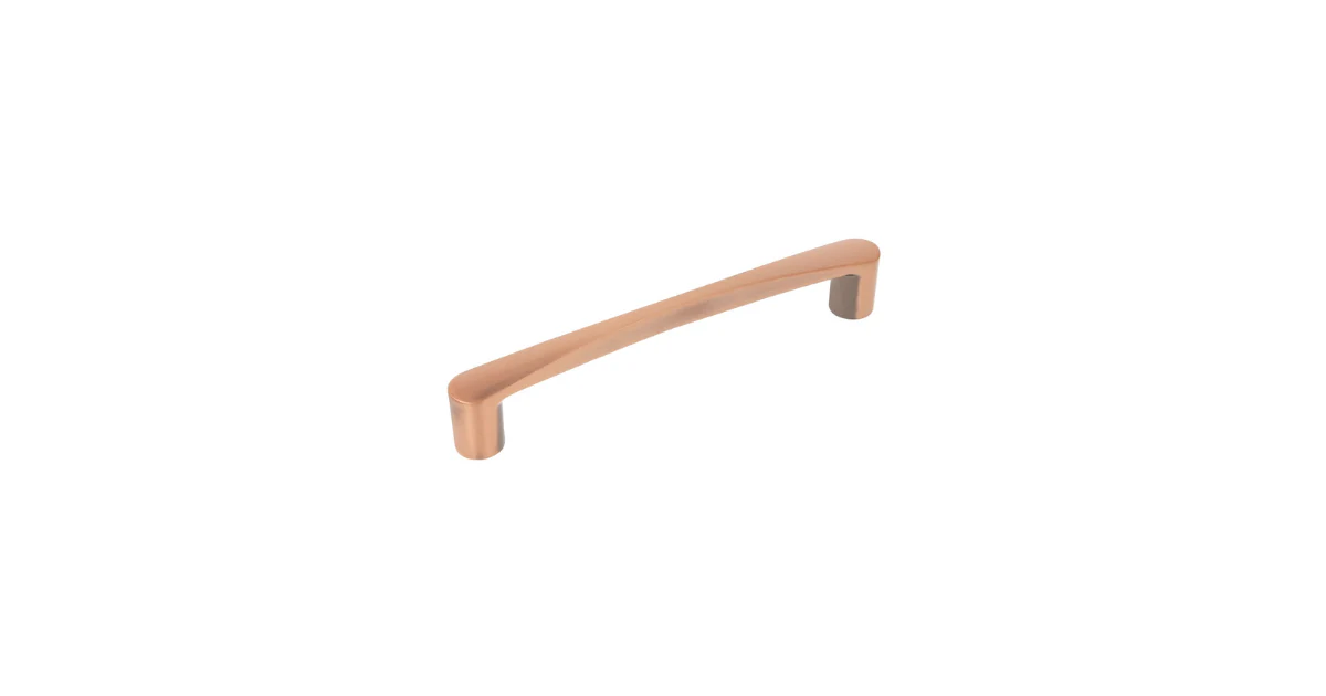 copper tapered chunky d handle 160mm (no.195)